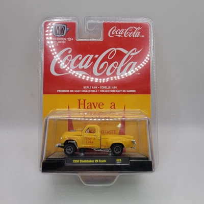 M2 Machines Coca Cola 1950 Studebaker 2R Truck 1:64 Diecast - Image 1 of 4