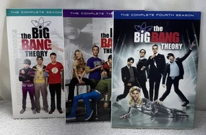 The Big Bang Theory Seasons 2 Though 4 DVD Sets - Picture 1 of 4