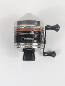 Zebco Omega 181 Spinning Vintage Fishing Reel Metal Foot Made in USA - Picture 1 of 13