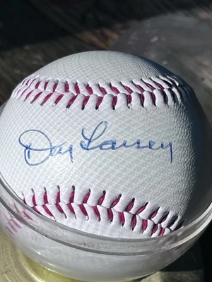 Béisbol Firmado por Don Larsen Autografiado Antiguo Ático Encuentra Dodgers Juego Perfecto Foto 1 de 4