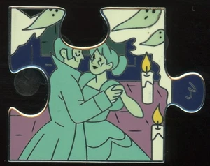 Ballroom Dancers Haunted Mansion Character Connection Mystery Puzzle Disney Pin - Picture 1 of 1