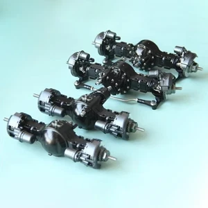 RC LKW Metall Vorder Und Hinterachse Für 1/14 Tamiya Sacnia 770S VOLVO Auto - Picture 1 of 15