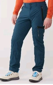 Outdoor Afro + Rei Co-Op trail pants In Blue Nightfall Size 42 X 32 - Picture 1 of 7