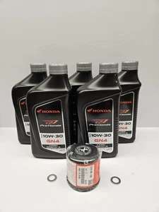 OEM Honda Rebel 1100 CMX1100/Africa Twin Standard Grade Oil Change Kit - Foto 1 di 1