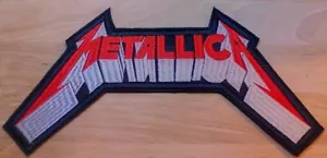 Metallica embroidered backpatch. - Picture 1 of 1