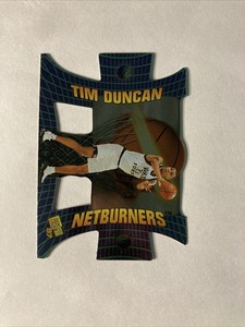 1997 Press Pass Net Burners #36 Tim Duncan Spurs Wake Forest ~ MINT