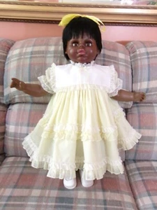 RARE VNT 25" Ideal Chubby Ethnic African American - Indian SO-O-O Big Baby Doll - Picture 1 of 9