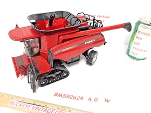 1:32 Case IH 9120 Combine w/tracks Ertl Prestige Collection Toy NO HEADS~ 14640 - Picture 1 of 18