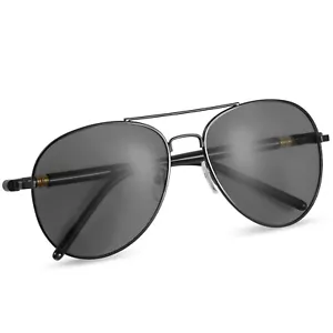 Gafas de sol polarizadas teñidas de luz premium con UV400 y lentes fotocromáticas - Imagen 1 de 13