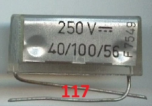 MKP Lot De 10 Condensateurs Audio HiFi 250 V 4,7 UF Pour Croisement