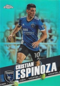 2022 Topps Cromo Major League Fútbol Aqua Parallel/299 Tarjetas (81 - 90) - MLS - Imagen 1 de 8