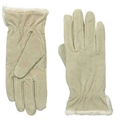 Guante XL Isotoner Microluxe Pigsplit para mujer con muñeca reunida, camel XL (B64 Foto 1 de 4