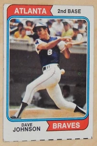 1974 Topps Atlanta Braves Baseball Cards - Set of 6 - Very Good Condition - Picture 1 of 12