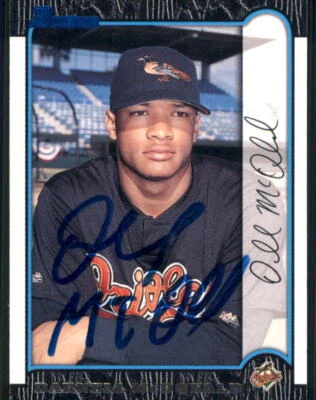 1999 Bowman #76 Darnell McDonald - On Card Autograph - Image 1 of 2