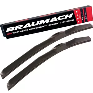 Wiper Blades Hybrid Aero Nissan Pulsar (For N15) HATCH 1995-2000 FRONT PAIR - Picture 1 of 5