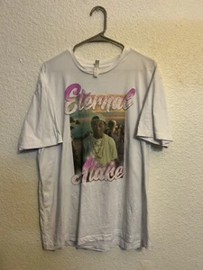 Camiseta blanca Lil Uzi Vert Eternal Atake Album DonC para hombre talla grande 100 % legítima - Imagen 1 de 3