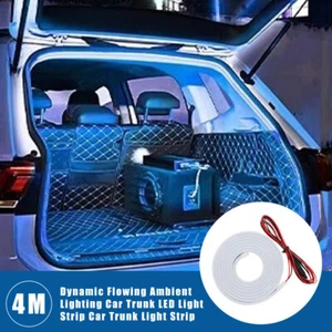 Universal Upgrade Car Rear Trunk Ambient LED Light Strip Cargo Area Illumination - Picture 1 of 30