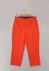 Women with Control QVC Prime Stretch Denim Petite Crop Trousers  Small  Orange. 