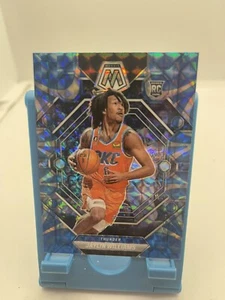 2022 Panini Mosaic Rookies Blue Prizm Jaylin Williams Rookie RC - Picture 1 of 2