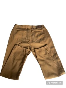 TAYLOR STITCH Slim Beige Organic Cotton Chino Trousers Men’s 33x28 - Picture 1 of 12