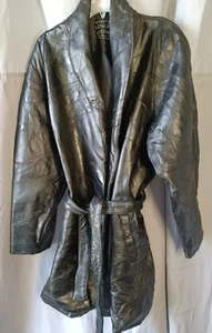 Maxam Brand Top Grain Lambskin Leather Jacket with Belt Men's 2XL - Bild 1 von 20