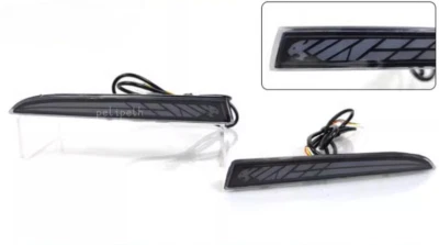 For Cadillac XT5 2017-2023 Smoky Black LED Rear Fog Lights /Turn / Brake Lights - Image 1 of 4