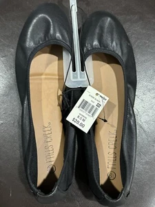 Nuovo con etichetta! Ballerine Falls Creek Classic Scrunch nere da donna taglia 8,5 M - Foto 1 di 5