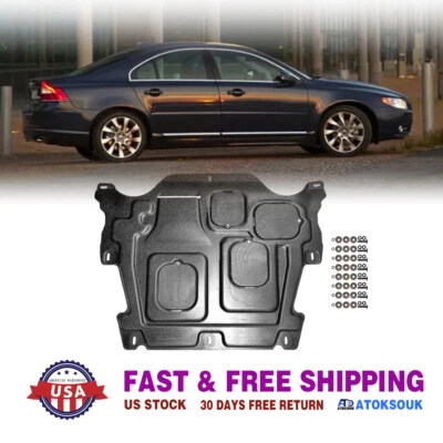 Thick Engine Splash Shield For Volvo S80 2012-2016 Front Engine Guard Hard - Image 1 of 4