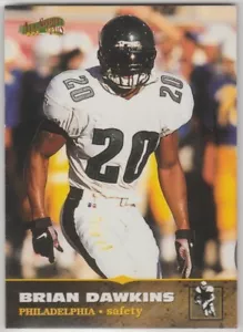 1996-97 Score Board All Sport PPF #153 Brian Dawkins Philadelphia Eagles Clemson - Foto 1 di 1