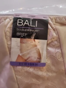 Bali DFDBBF Women's Double Support Knit Brief Underwear Medium/6 Nude - Picture 1 of 5