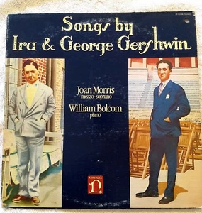 Songs by Ira and George Gershwin. Joan Morris and William Bolcom. Vinyl LP. - Foto 1 di 5