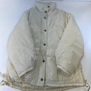 NUOVO Free People We The Free Big Energy Puffer Giacca Cappotto Taglia XS,L Crema Avorio - Foto 1 di 15