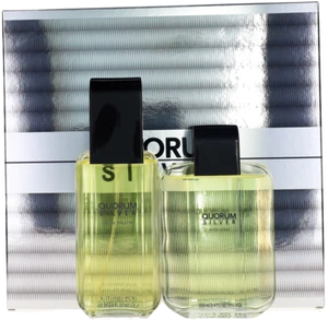 Silver By Quorum For Men Set: EDT+After Shave Lotion (3.4+3.4) New - Picture 1 of 1