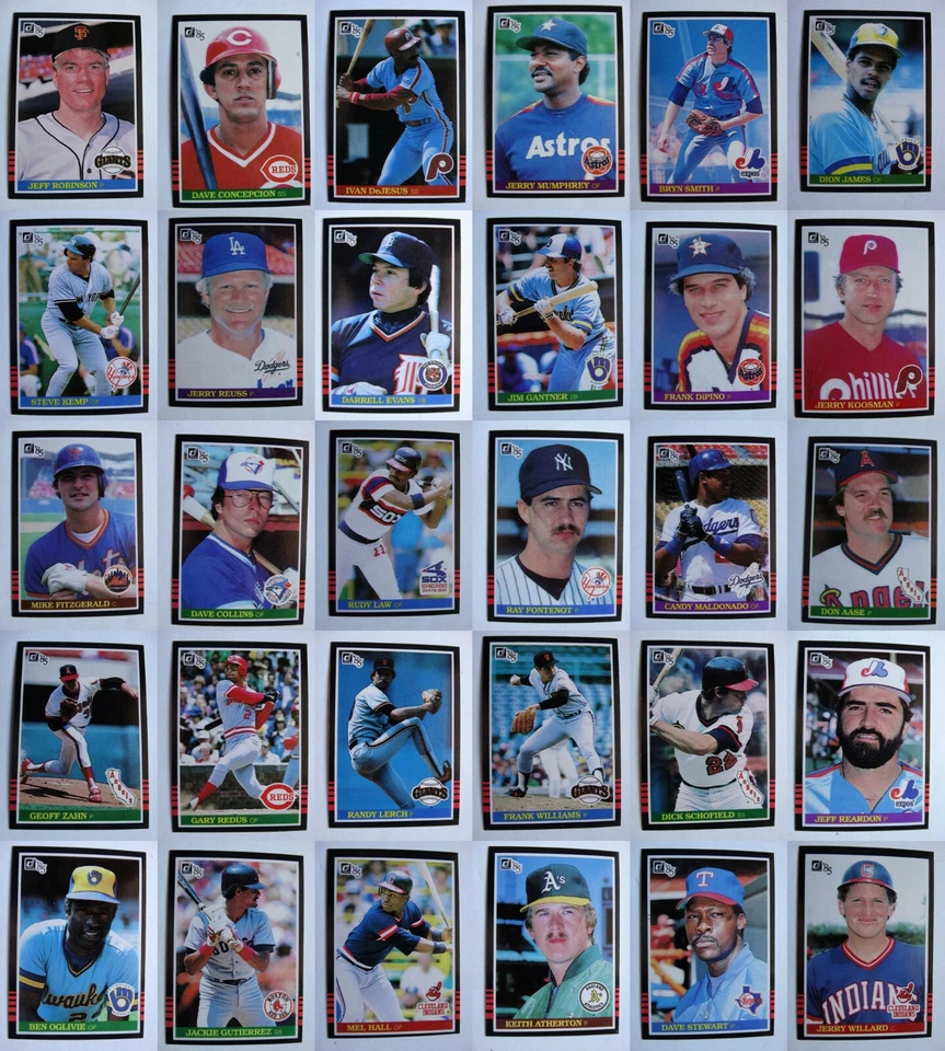 1985 Donruss Baseball Cards Complete Your Set You U Pick From List 221-440 - Image 1 of 1