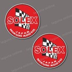 Autocollant Decalcomanie Impermeable Brillant Logo Solex 1
