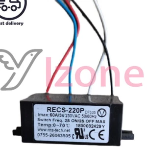 Interruptor centrífugo electrónico 1 pieza RECS-220P 60A adecuado para motores 600-2000w - Imagen 1 de 2