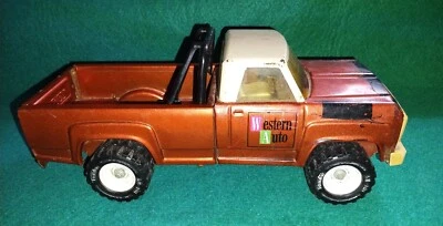 Vintage Pressed Steel Tonka Western Auto 4x4 Dodge Pickup Truck - Image 1 of 4