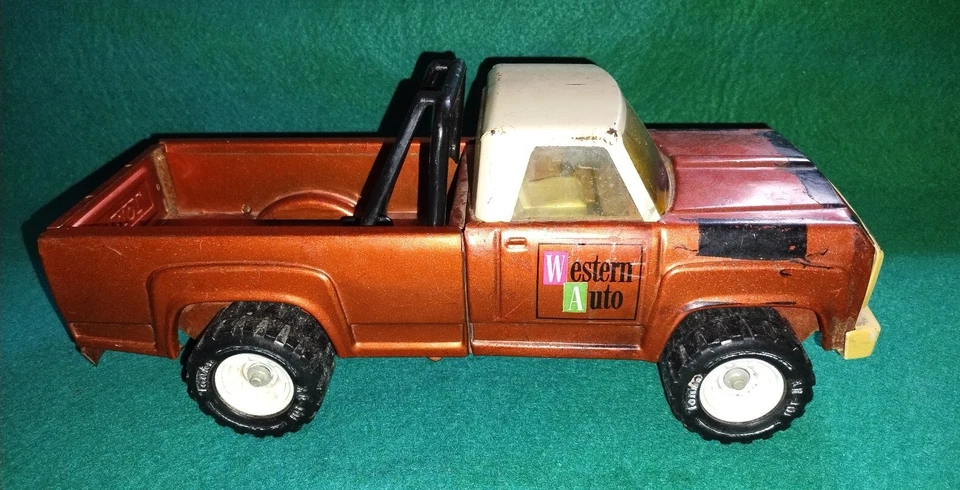Camioneta Dodge Tonka Western Auto 4x4 vintage de acero prensado Foto 1 de 4