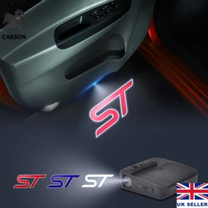 Car Door Projector LED Welcome Lights For Ford Puma Mondeo Focus Fiesta - Picture 1 of 4
