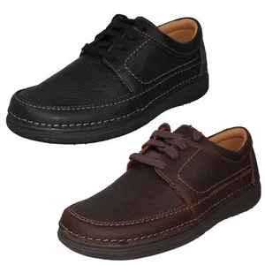Zapatos con cordones Clarks inteligentes/casuales activos para hombre naturaleza 5 Lo - Imagen 1 de 19