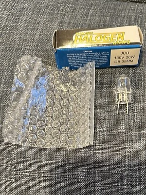 NEW HIKARI HALOGE JCD 130V 20W G8 35MM Bulb Lamp - Image 1 of 4