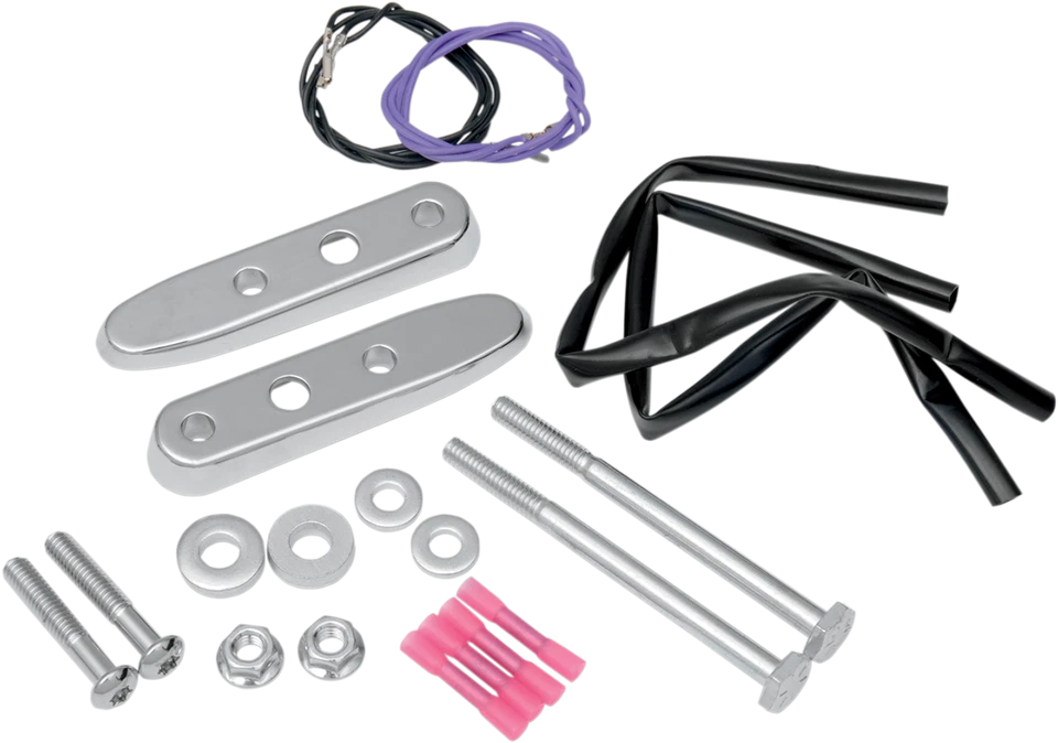Drag Specialties Rear Turn Signal Relocation Kit for 04-19 Harley Sportster XLL - Image 1 of 1