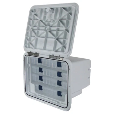 4 Tray Plano Fishing Tackle Centre For Boat Tackle Storage Plano Insert Trays  - image 1 of 4