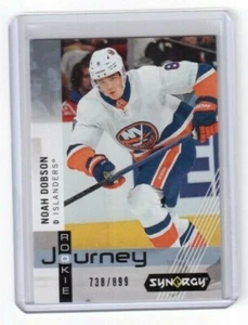 2019-20 Synergy Rookie Journey Away Jersey Noah Dobson New York Islanders /899 - Picture 1 of 2