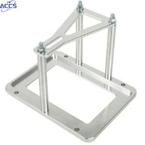 Billet Car Battery Tray Hold Down Trunk Relocation Box Aluminum Racing Mount - Picture 1 of 12