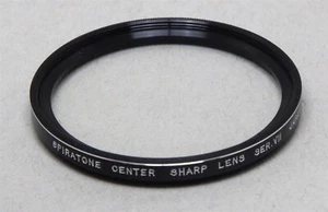 Series VII 7 Threaded Screw-In/On FILTER Spiratone CLEAR CENTER-SPOT Made Japan - Picture 1 of 3