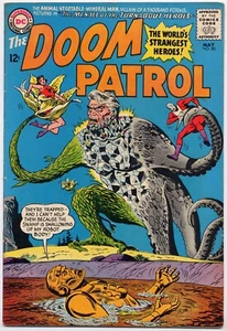 Doom Patrol 95 FN+ 6,5 1965 Animal-Vegetal-Mineral Hombre Bob Brown - Imagen 1 de 3