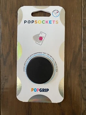 PopSockets PopGrip Cell Phone Grip 800470 PG-Black - Image 1 of 3