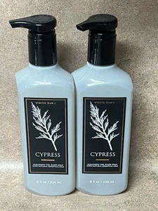 2 CYPRESS Cleansing Gel Hand Soap 8 oz Bath & Body Works - Picture 1 of 1