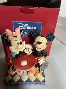 Disney Traditions by Jim Shore Mickey and Minnie Mouse Soda Shop Figurine, 6.25 - Picture 1 of 7